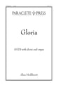 Gloria SATB choral sheet music cover